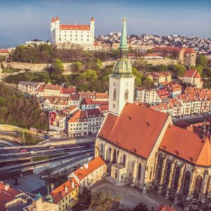 Bratislava castle and