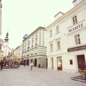 Skaritz Hotel Entrance on Michalska Street